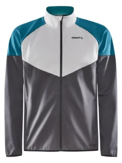 Men's Glide Block Jacket - ASH-DEEP LAKE
