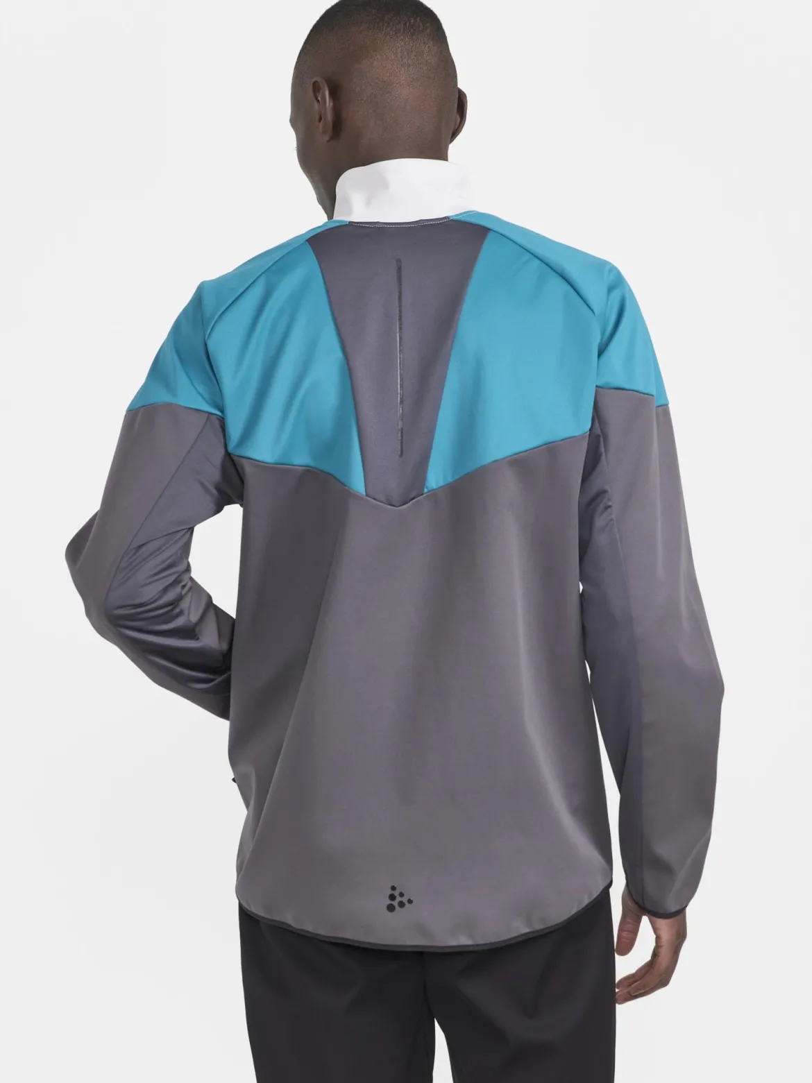 Men's Glide Block Jacket - ASH-DEEP LAKE