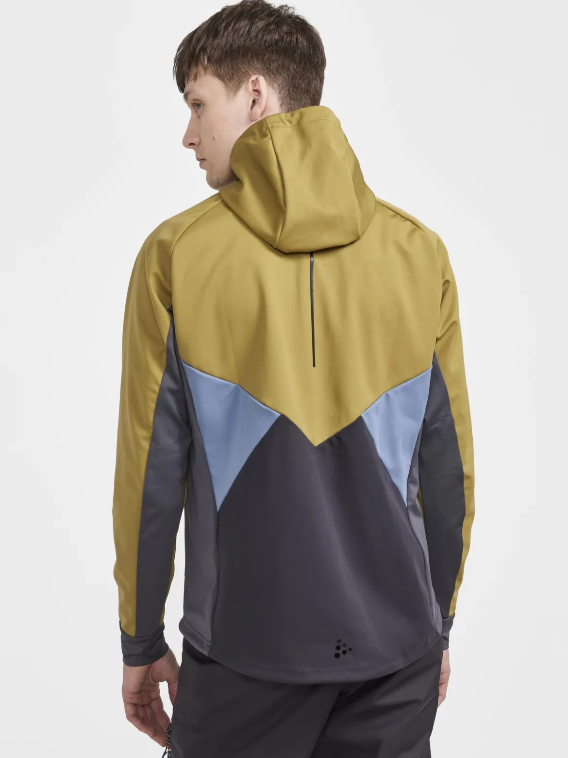 Men's Glide Hood Jacket - ALGAE-SLATE