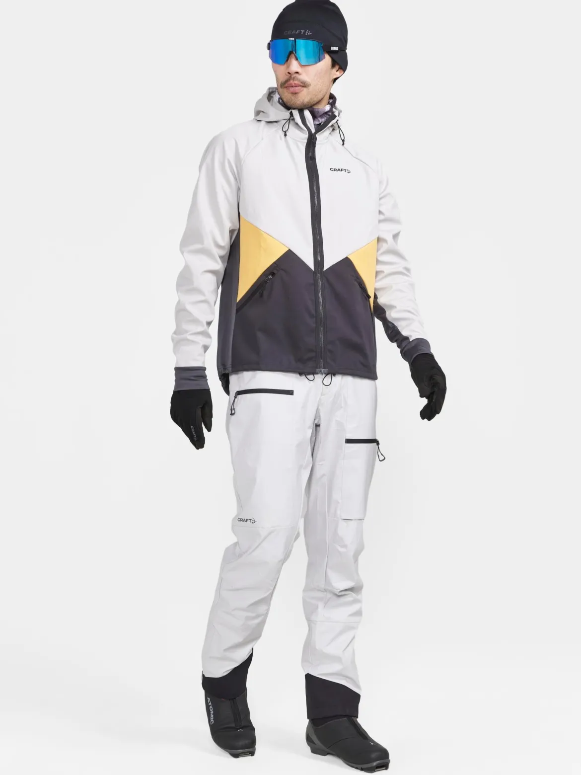 Men's Glide Hood Jacket - ASH-SLATE