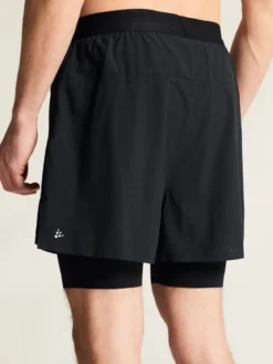 Men's Hypervent 2-In-1 Shorts - Black