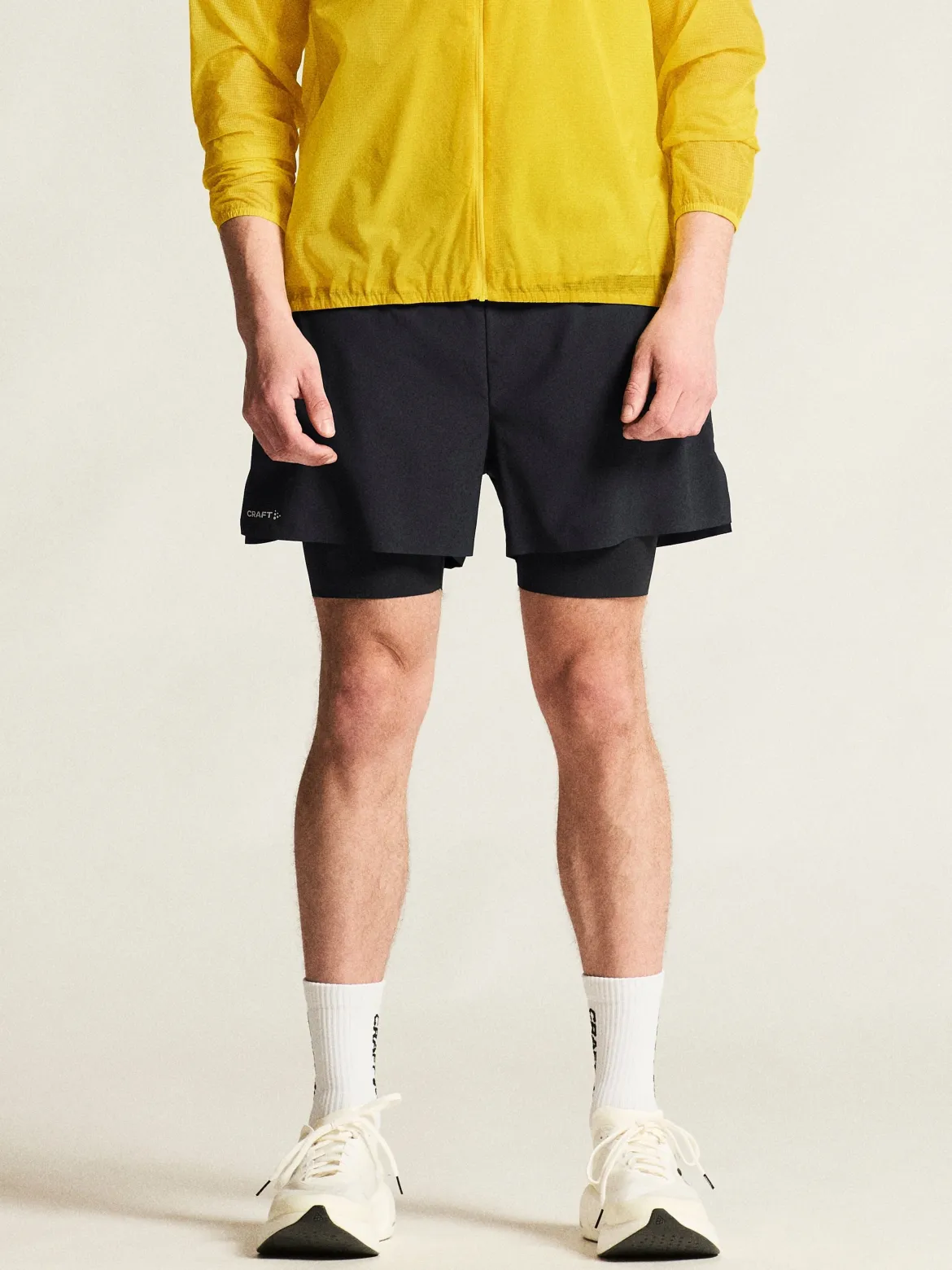 Men's Hypervent 2-In-1 Shorts - Black
