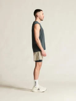 Men's Hypervent 2-In-1 Shorts - Plaster