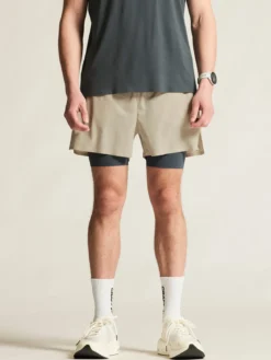 Men's Hypervent 2-In-1 Shorts - Plaster
