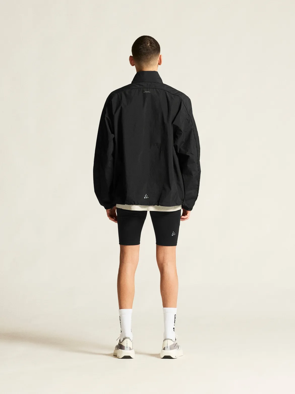 Men's Hypervent Oversized Wind Jacket - Black