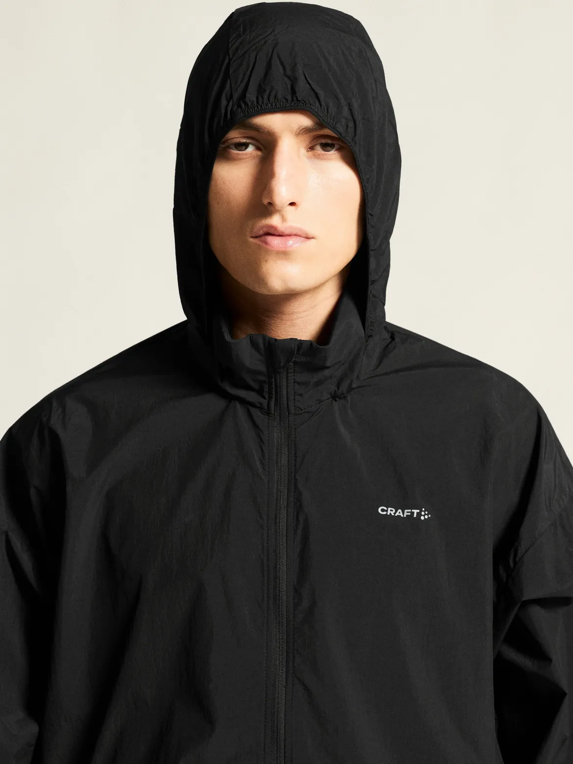 Men's Hypervent Oversized Wind Jacket - Black