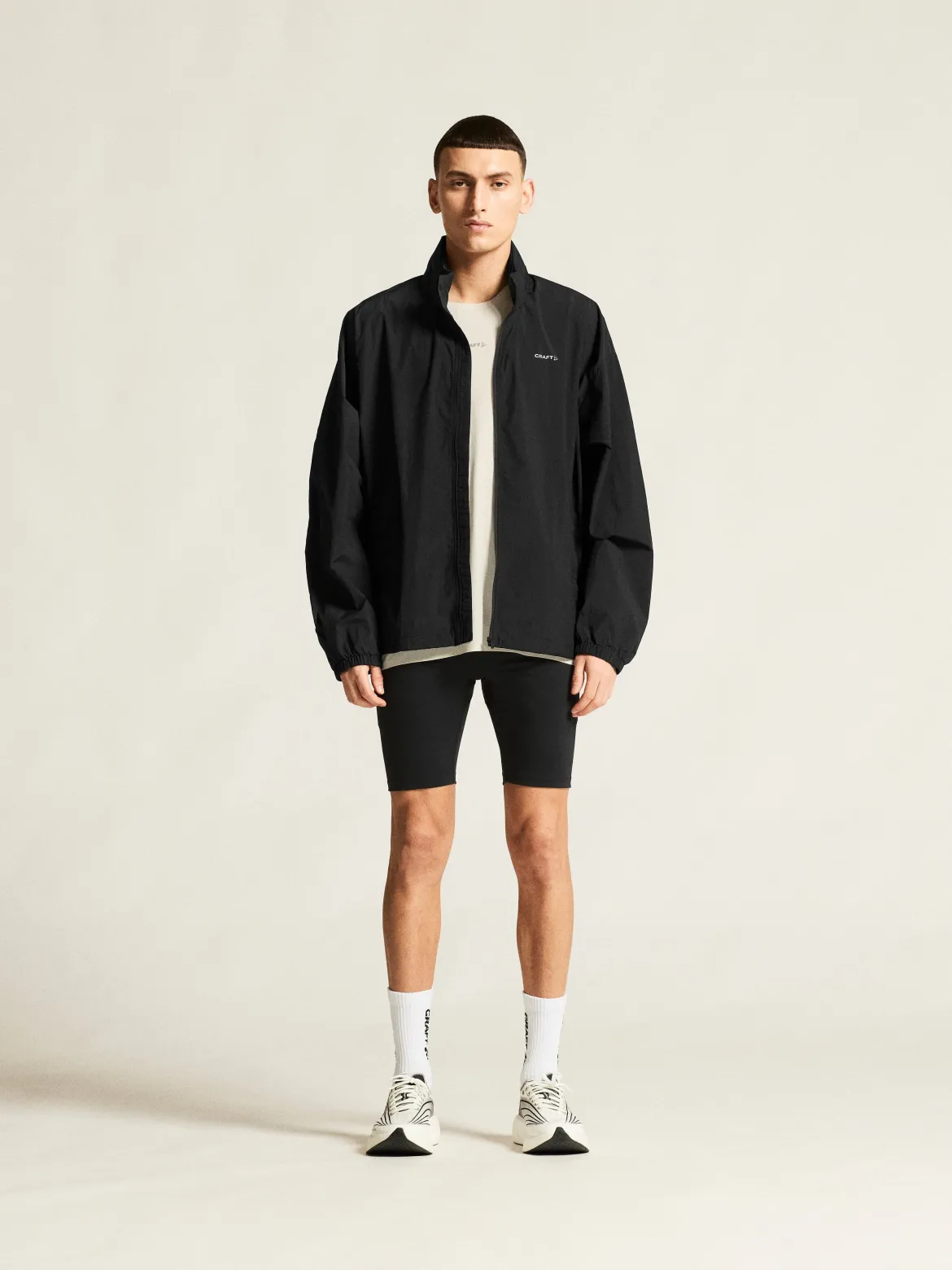 Men's Hypervent Oversized Wind Jacket - Black