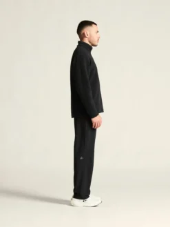 Men's Join Pile Fleece Half-Zip - Black