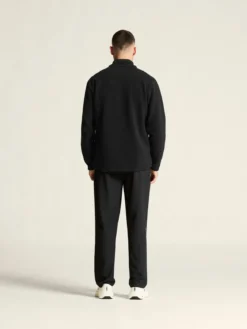 Men's Join Pile Fleece Half-Zip - Black