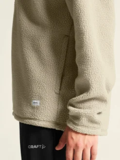 Men's Join Pile Fleece Half-Zip - Hay