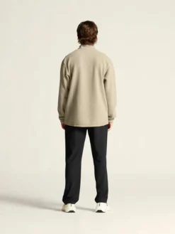 Men's Join Pile Fleece Half-Zip - Hay