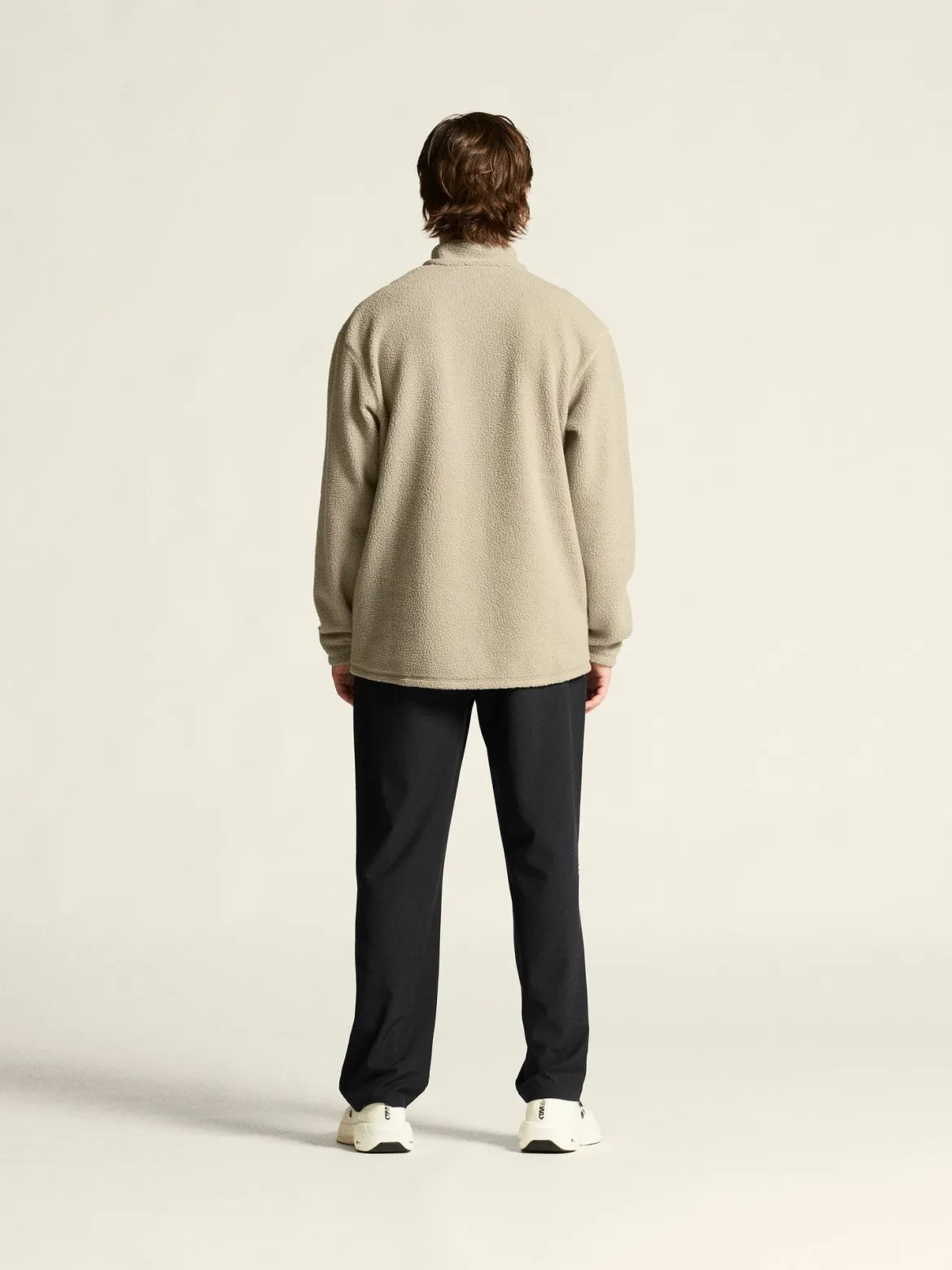 Men's Join Pile Fleece Half-Zip - Hay