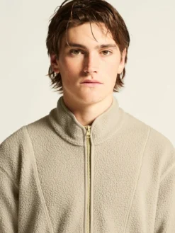 Men's Join Pile Fleece Half-Zip - Hay