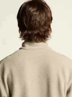 Men's Join Pile Fleece Half-Zip - Hay