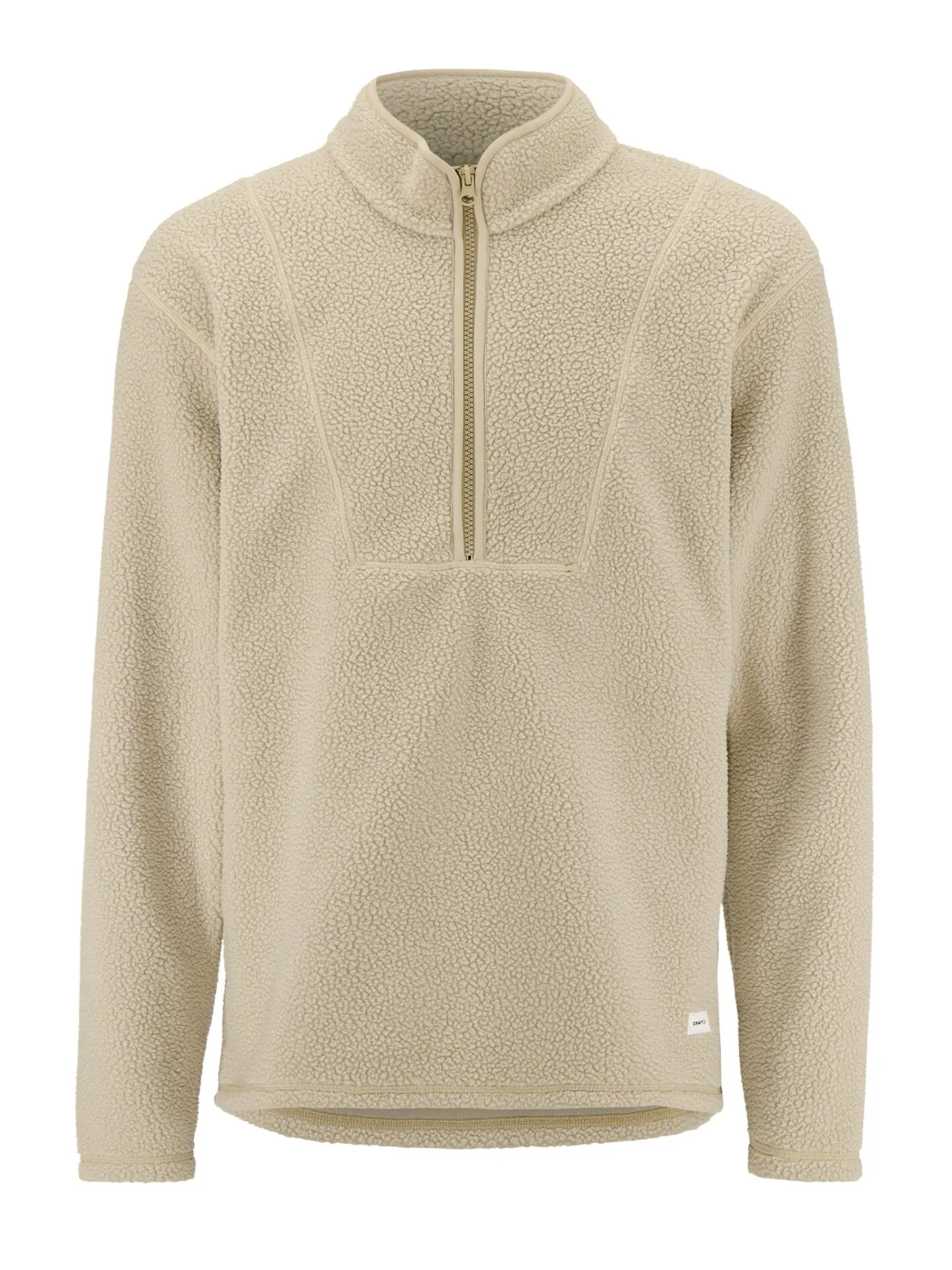 Men's Join Pile Fleece Half-Zip - Hay