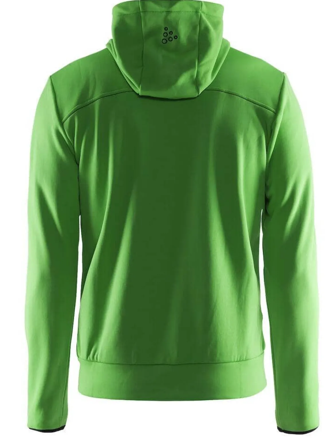 Men's Leisure Full Zip Hoodie - CRAFT GREEN