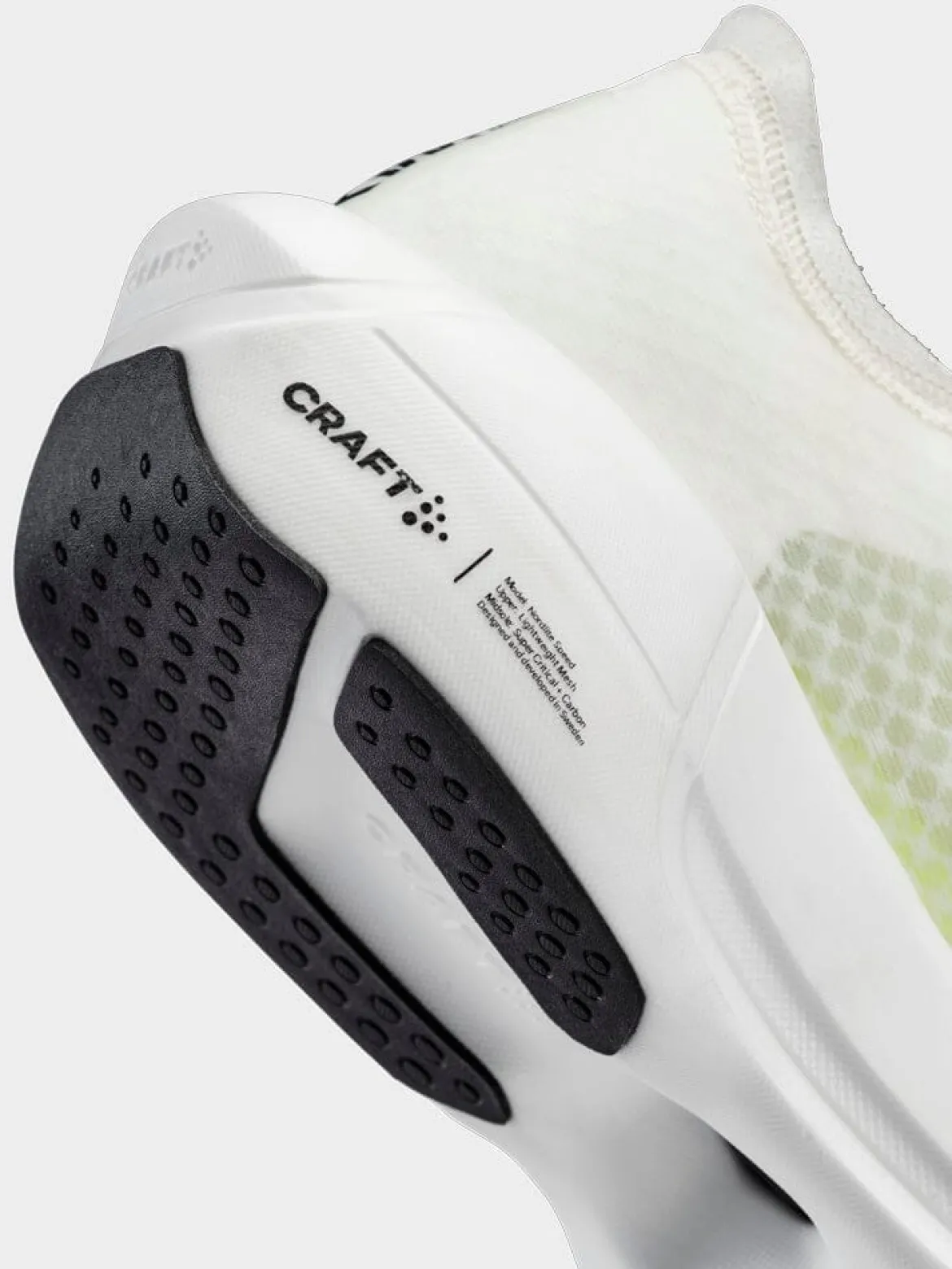Men's Nordlite Speed Running Shoe - WHITE/BLACK