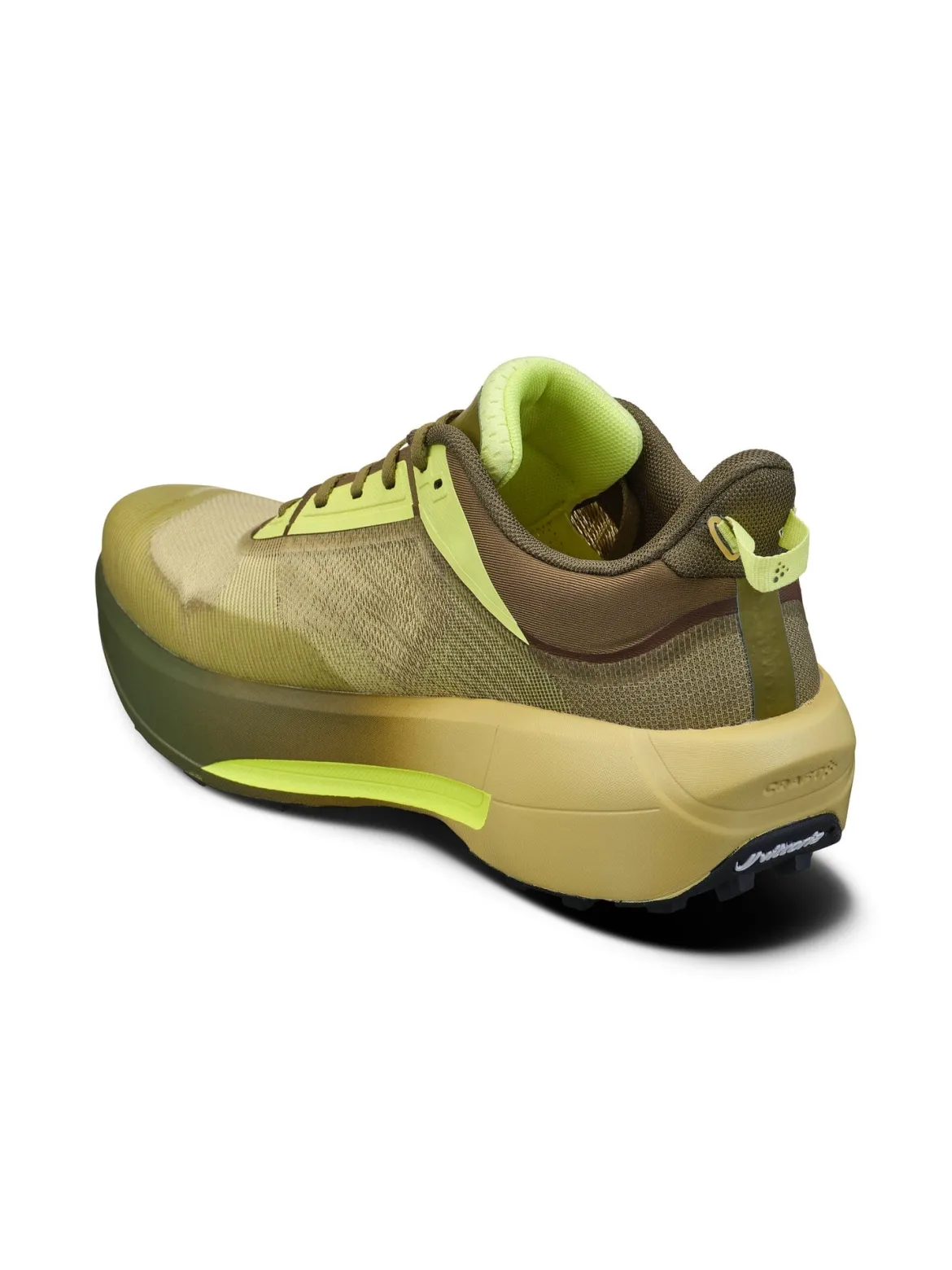 Men's Nordlite Ultra Pro Gravel Running Shoe - LEAF/CONTRAST YELLOW