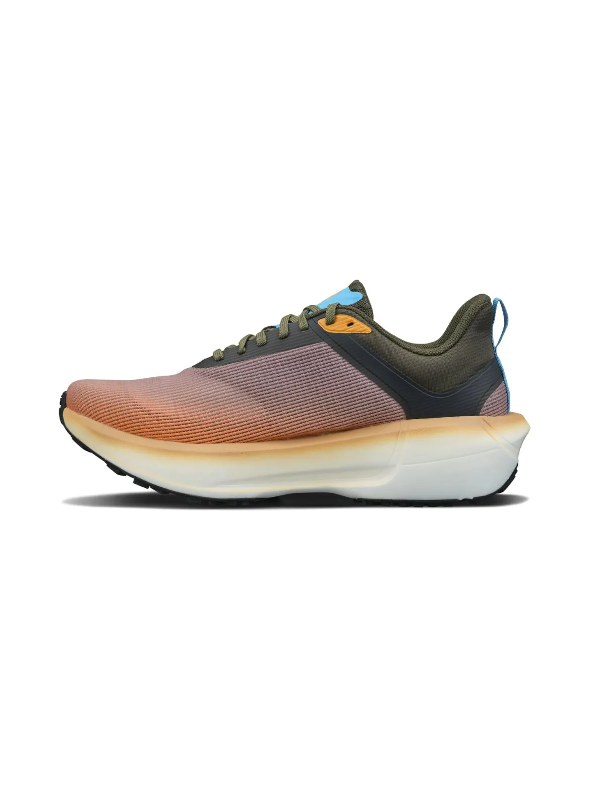 Men's Nordlite Ultra 2 Running Shoe - ORANGE/CONTRAST GREEN