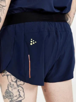 Men's Pro Dazzle Camo Running Shorts - BLAZE/P DAZZLE CAMO