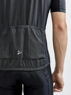 Men's Pro Endur Lumen Cycling Jersey - Black