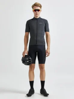 Men's Pro Endur Lumen Cycling Jersey - Black