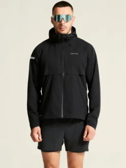 Men's Pro Hydro Running Jacket 3 - Black