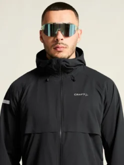 Men's Pro Hydro Running Jacket 3 - Black