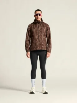 Men's Pro Hydro Running Jacket 3 - PRUNE/MULTI