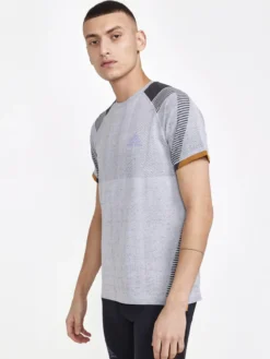 Men's Pro Trail Running Fuseknit Short Sleeve Tee - FLEX-DESERT