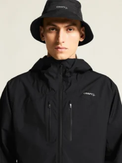 Men's Pro Trail Running 2L Light Weight Jacket - Black