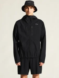 Men's Pro Trail Running 2L Light Weight Jacket - Black