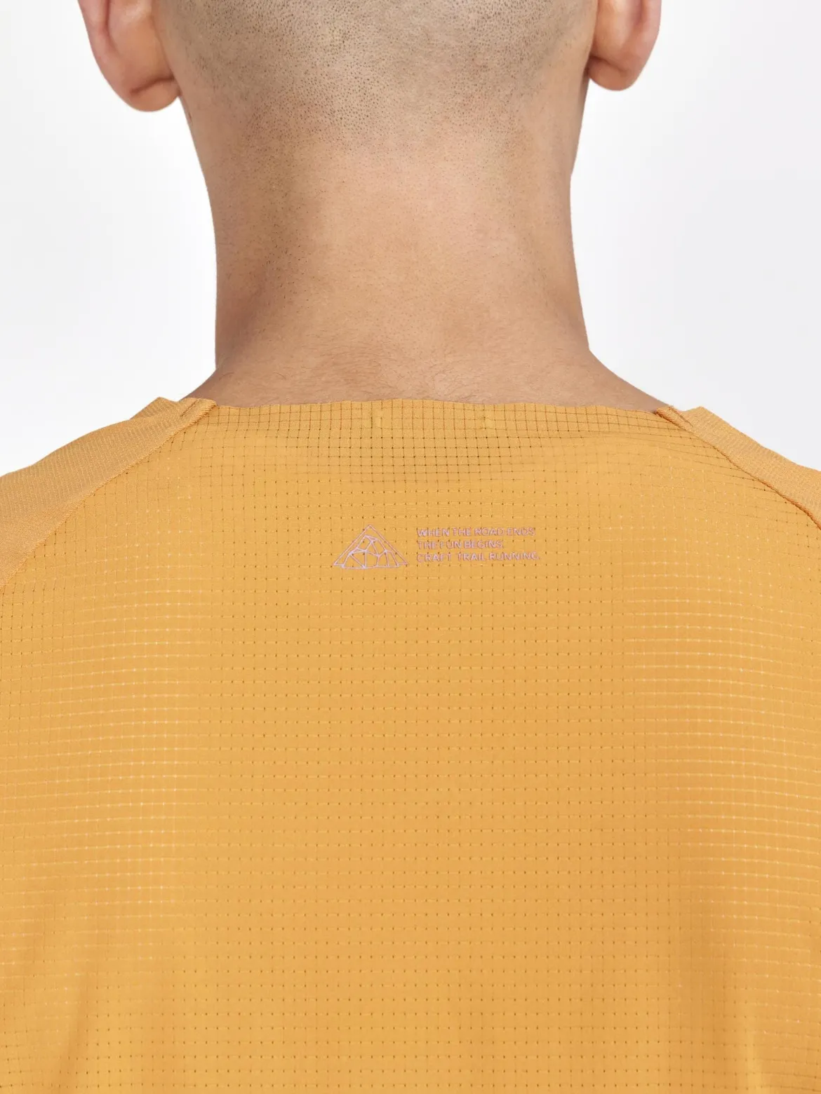 Men's Pro Trail Running Short Sleeve Tee - DESERT