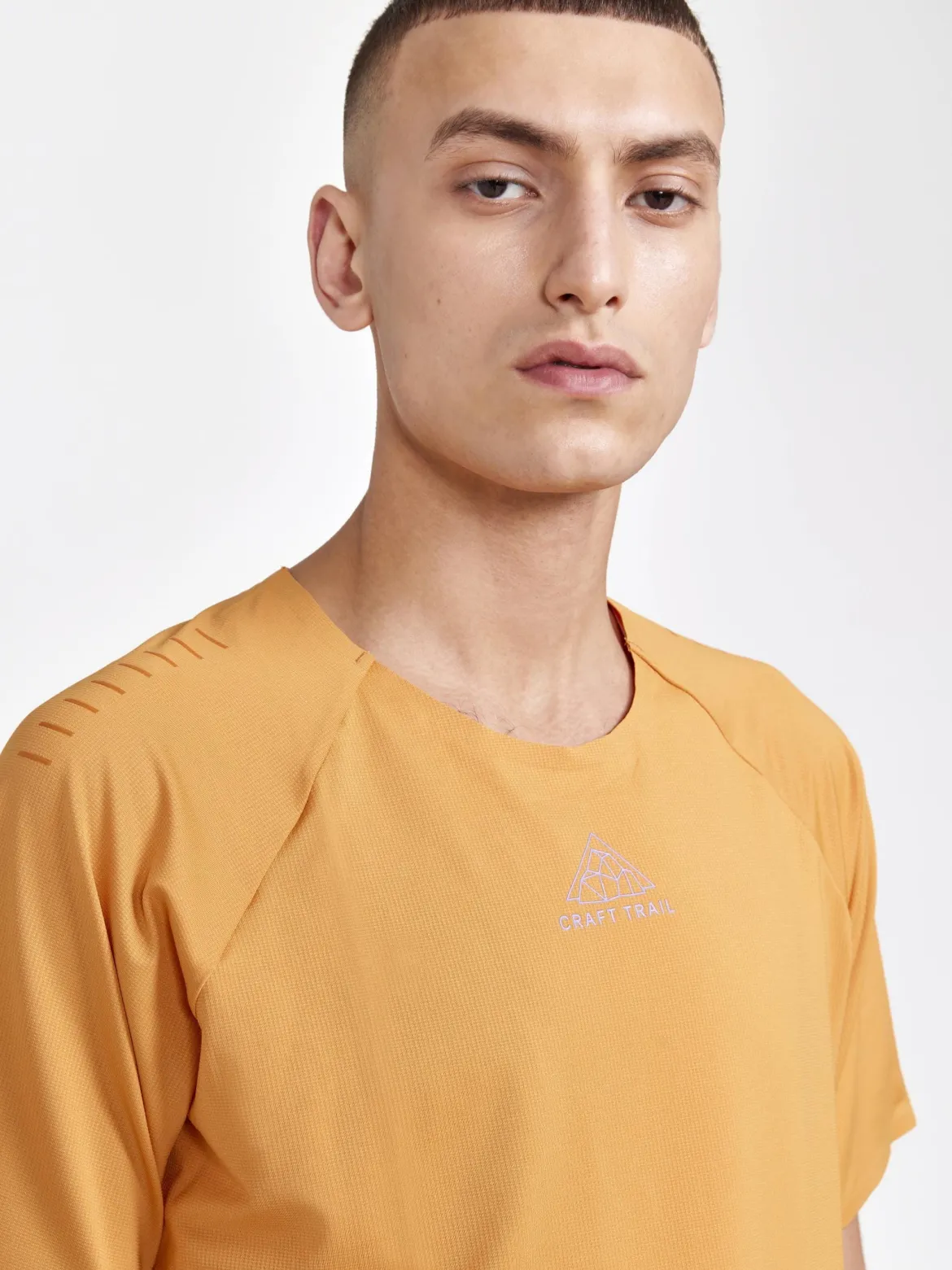Men's Pro Trail Running Short Sleeve Tee - DESERT