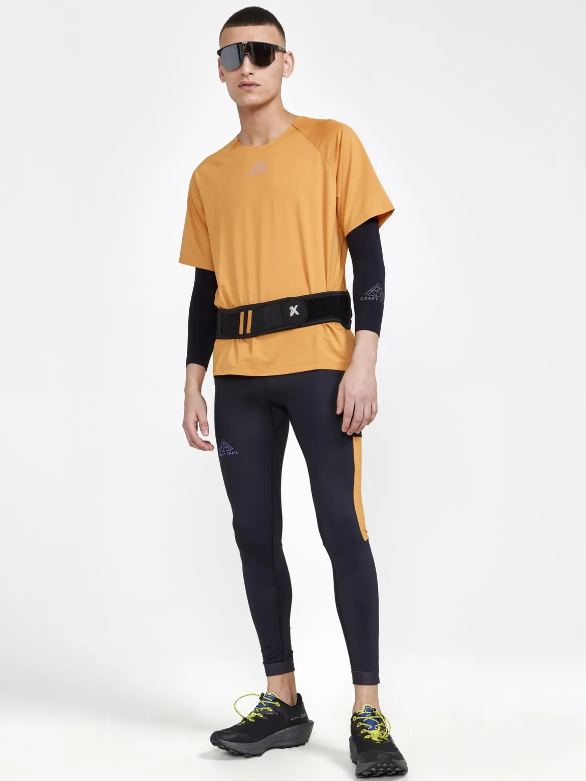 Men's Pro Trail Running Short Sleeve Tee - DESERT