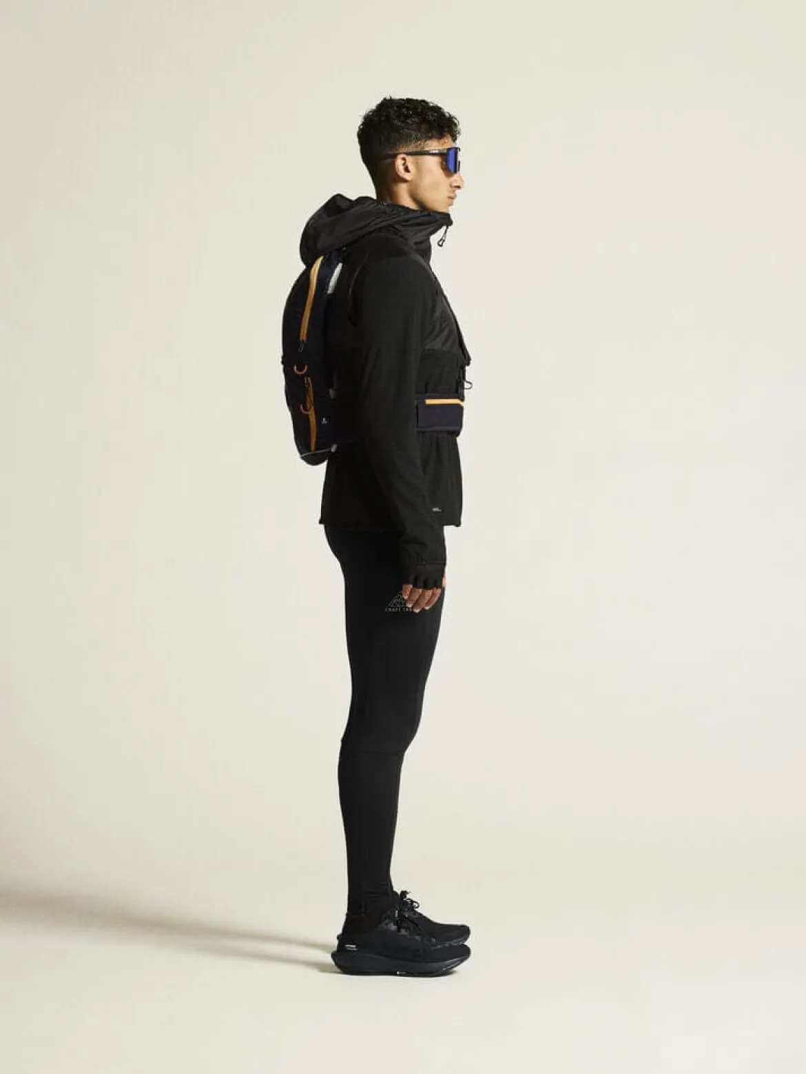 Men's Pro Trail Tights 2 - Black/Black