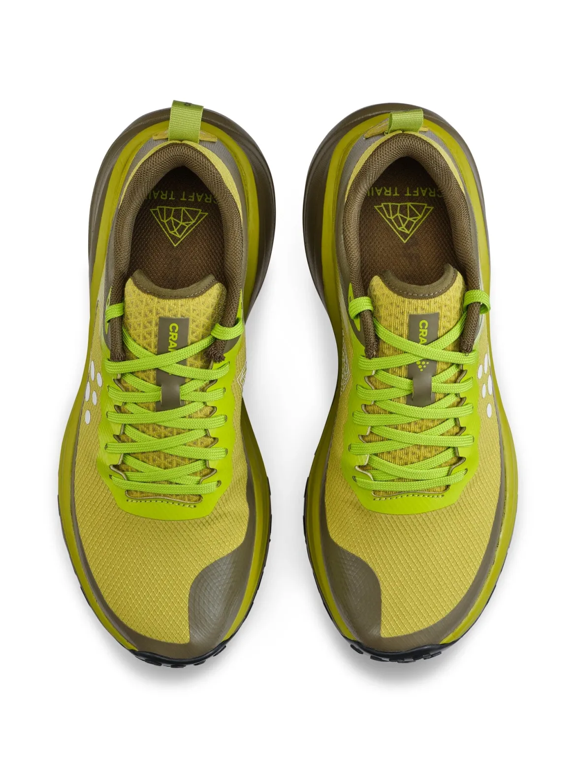 Men's Pure Trail X Running Shoe - ROOTS/CONTRAST GREEN