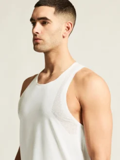 Men's Race Day Singlet 2 - White