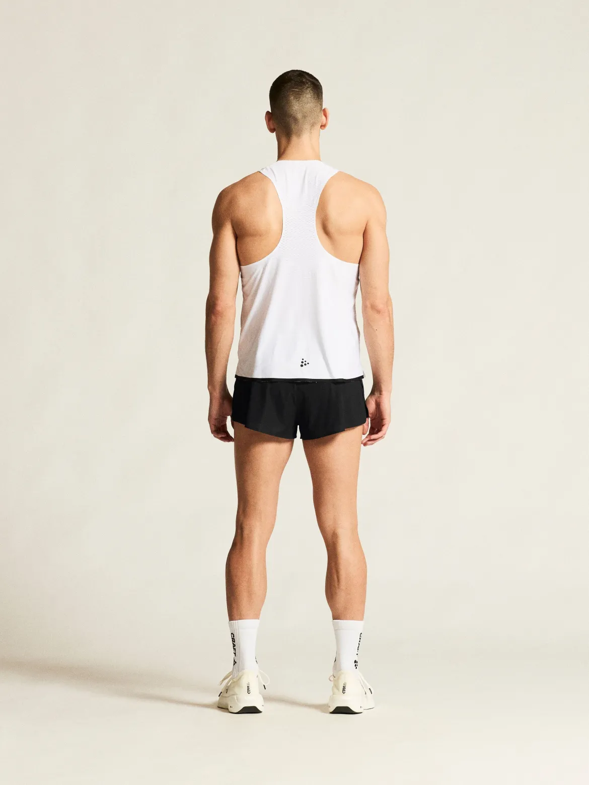 Men's Race Day Split Shorts - Black
