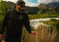 Men's Rivs Run Club Community 2.0 FZ Hoodie - Black/Rivs1
