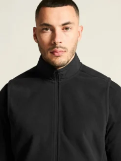Men's SubZ Fleece Running Vest - Black