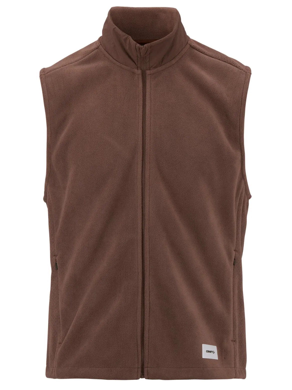 Men's SubZ Fleece Running Vest - PRUNE
