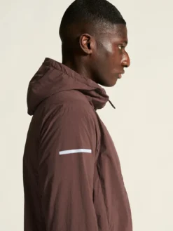 Men's SubZ Light Running Jacket - PRUNE