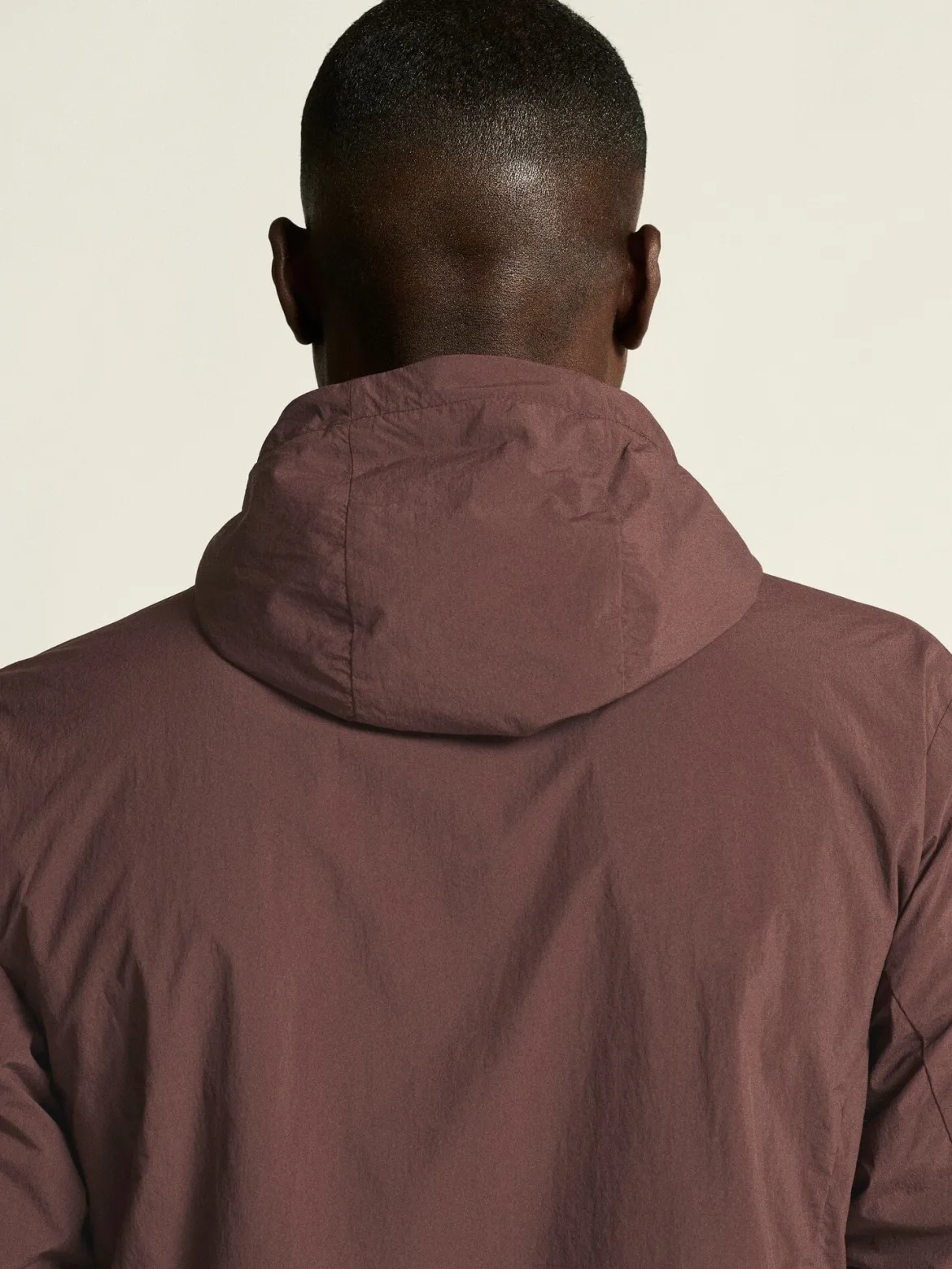 Men's SubZ Light Running Jacket - PRUNE