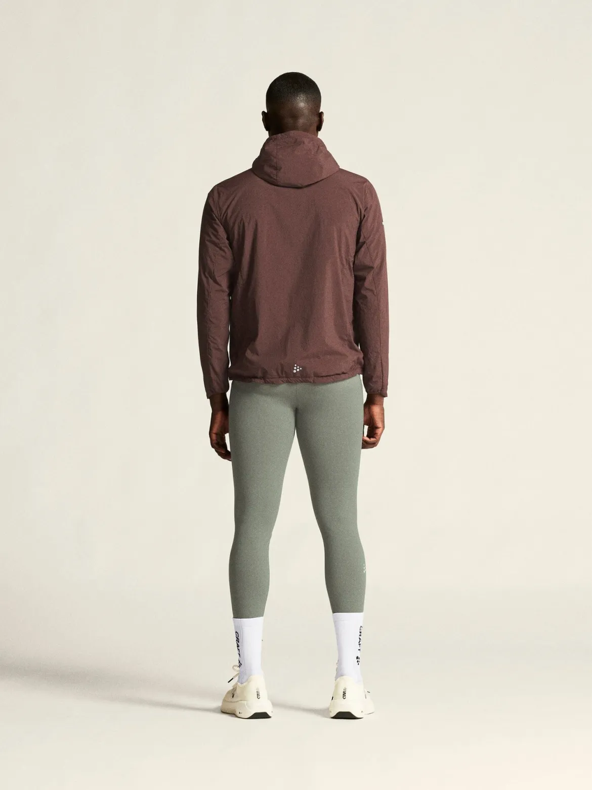 Men's SubZ Light Running Jacket - PRUNE