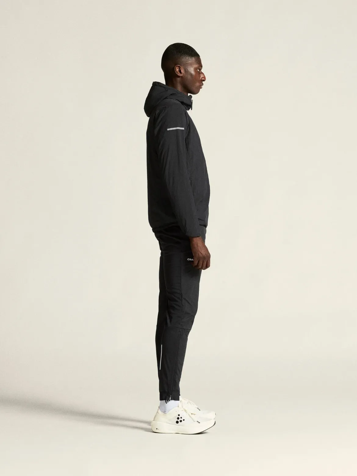 Men's SubZ Light Running Jacket - Black