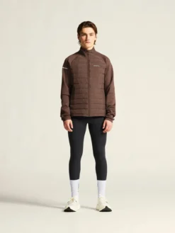 Men's SubZ Running Jacket 4 - PRUNE