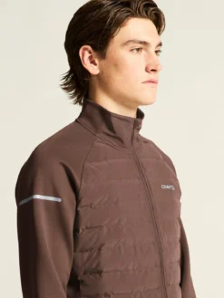 Men's SubZ Running Jacket 4 - PRUNE