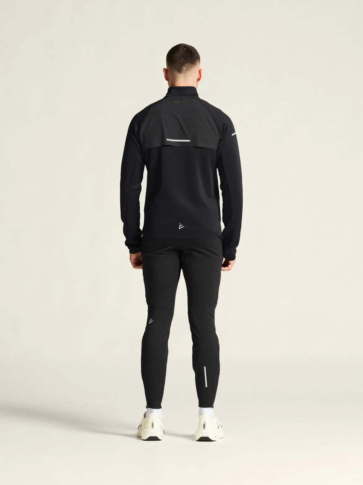 Men's SubZ Running Tights 3 - Black