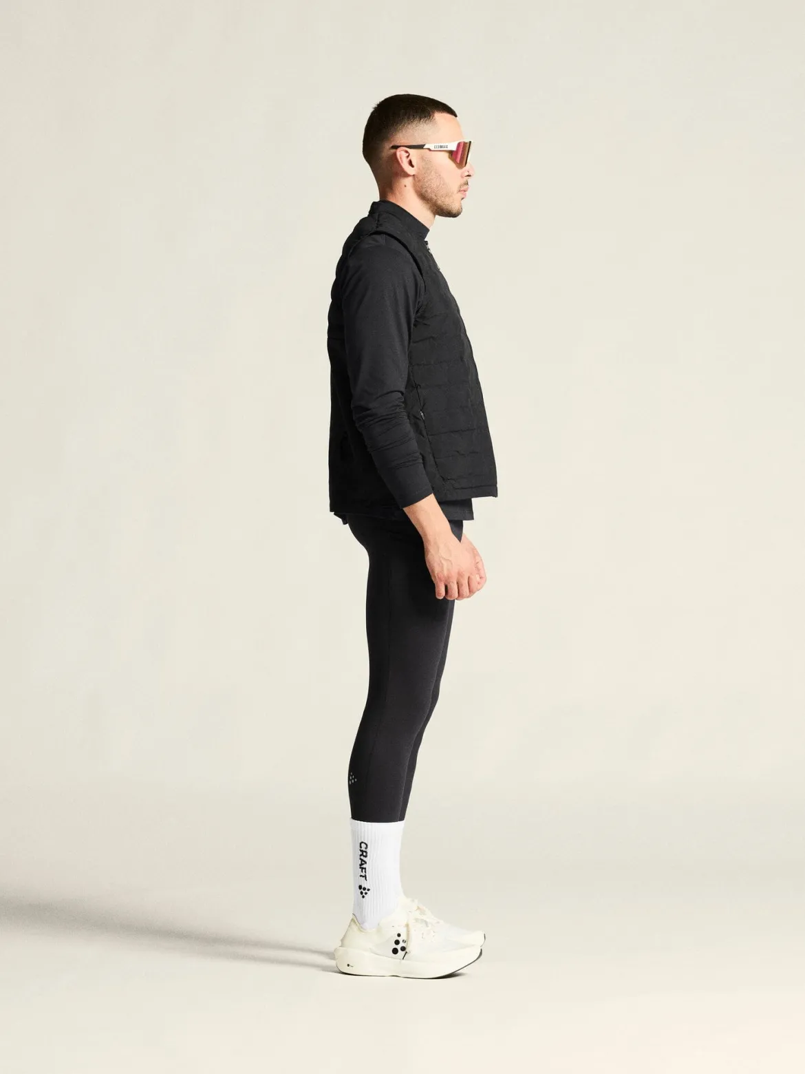Men's SubZ Running Vest 4 - Black